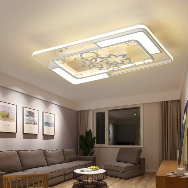 Ceiling Fan Light Thin Living Room Bedroom - Image 5