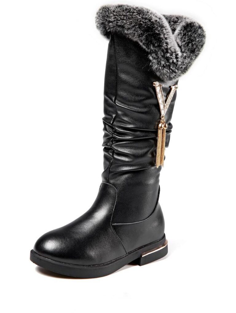 Children Winter Fashion Knee-high Martin Boots - Image 3