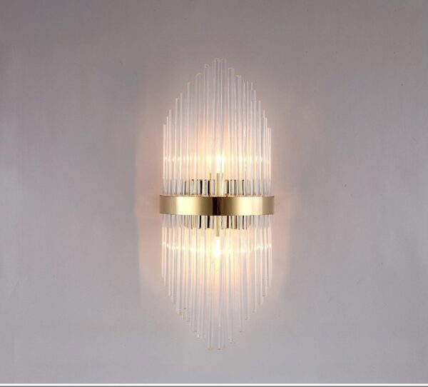 Modern Living Room Light Luxury Crystal Creative Wall Lamp - Image 7