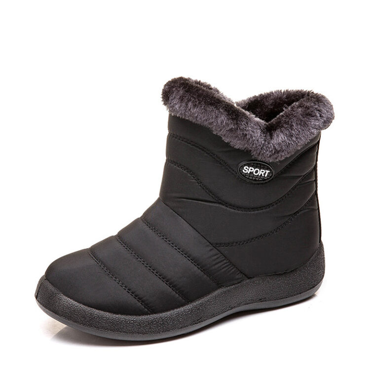 Winter Fashion Plus Size Women Plus Velvet Long Snow Boots - Image 4