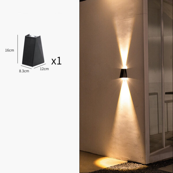 Solar Outdoor Corridor Waterproof Wall Lamp - Image 5