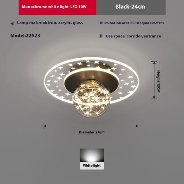 Internet Celebrity Aisle Light Corridors Hallway Ceiling Lamp - Image 10