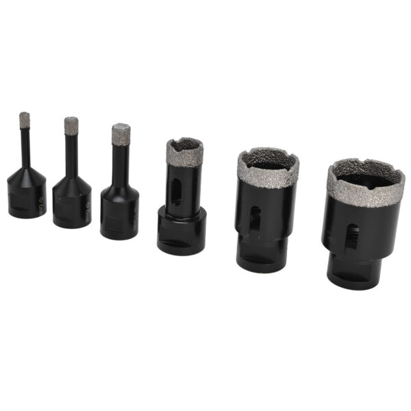 Hole Saw Set 6-in-1 Diamond Tile Hollow Core Drill Hand Tools Hardware for 6-38mm M14 - Image 3