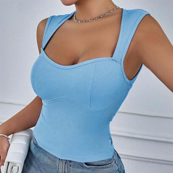 Women's Fashion Slim Fit Backless Top - Image 3