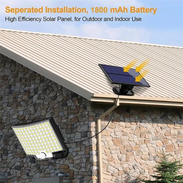 Garden Lamp 106led Solar Wall Lamp - Image 8