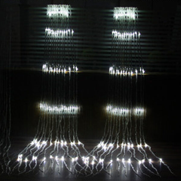 Outdoor Background Layout Of Net Lights And Water String Lights - Image 5