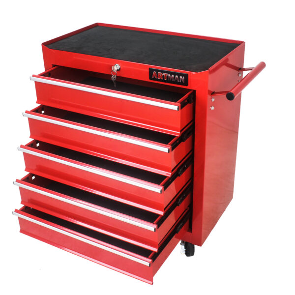 Metal Tool Storage Cart - Image 2