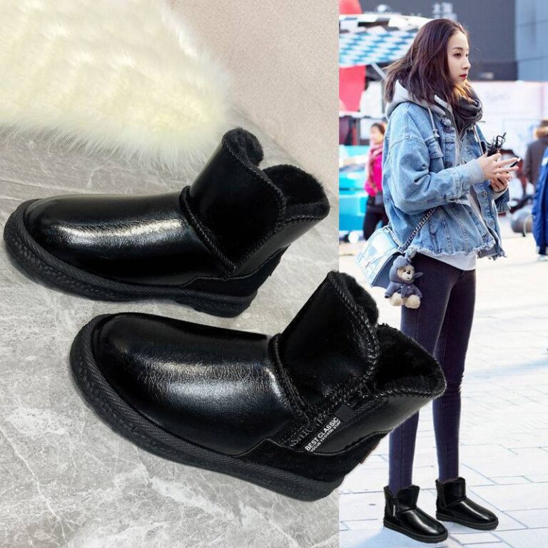 Women's New Velvet And Thickened Cotton Boots - Image 5