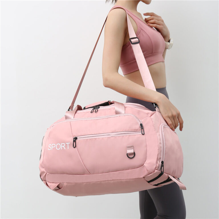 Luggage Bags For Women Handbag Oxford Men's Fitness Gym Shoulder Bag Waterproof Sports Travel Backpack With Shoes Compartment - Image 4