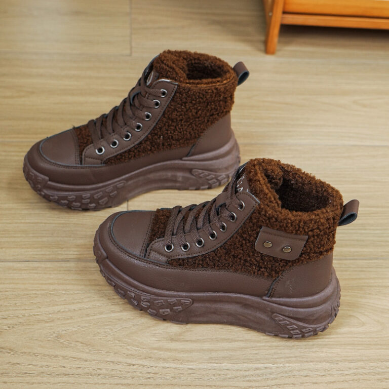 New Warm Non-slip High Top Snow Boots - Image 2