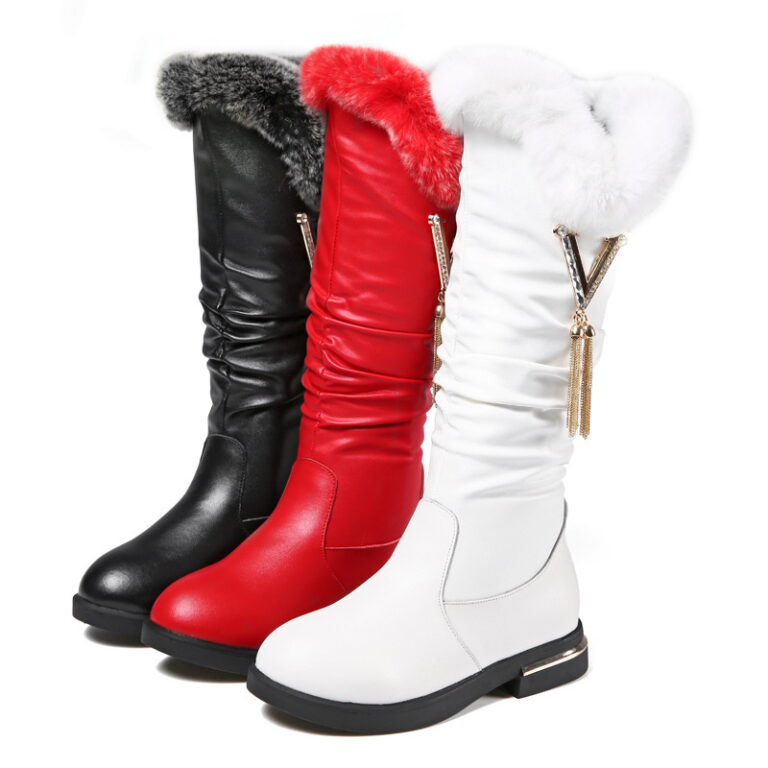 Children Winter Fashion Knee-high Martin Boots - Image 2