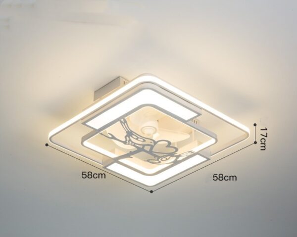 Invisible Electric Fan Lamp Ceiling Lamp - Image 5