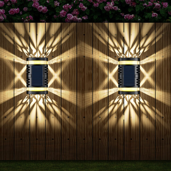 Practical Garden Outdoor Waterproof Solar Wall Light - Image 4