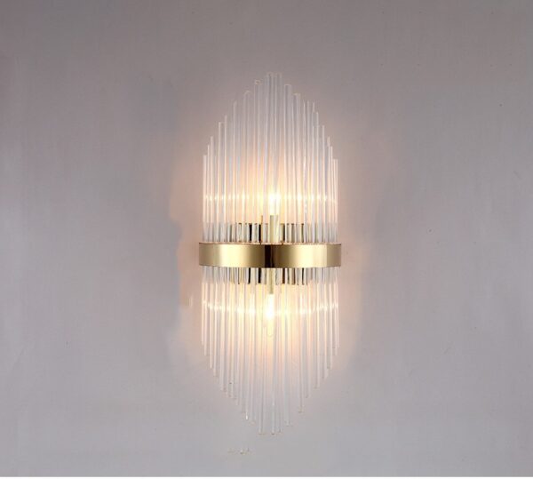 Modern Living Room Light Luxury Crystal Creative Wall Lamp - Image 3