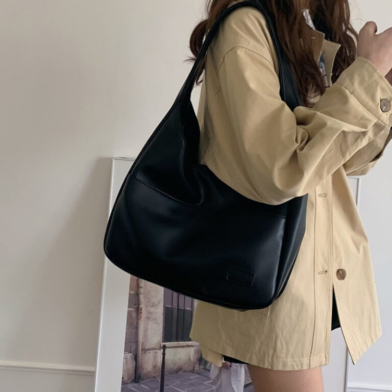 Fashion Tote Bag Large Capacity Casual Shoulder Bag Women's Commuting Handbag College Student - Image 6