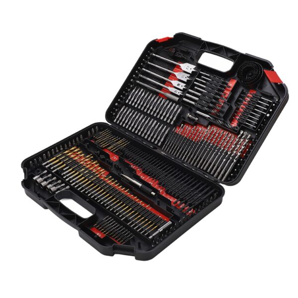 246PCS Multifunctional Combination Drill Bit Screw Bits Set Kit with Black Plastic Box - Image 6