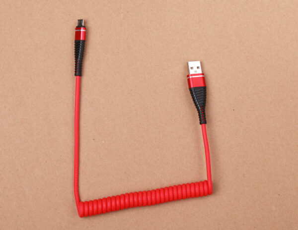 Spring Data Cable Micro USB Android Fast Charging Cable - Image 6