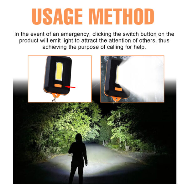 Multi-Functional Portable Strong Light Lighting Outdoor Cycling Fishing Portable Emergency Light Light Flashlight Multipurpose Hand Light - Image 6