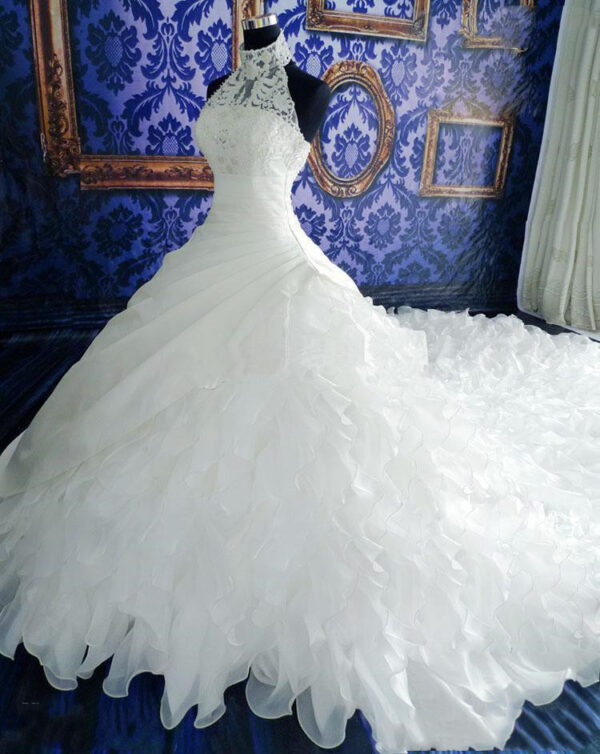 Wedding Dress Wholesale, Wedding High-end Wedding Dress With Big Tail - Image 2