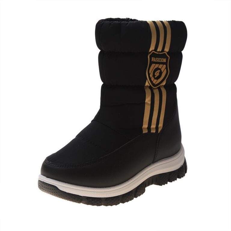 Boys Plus Fleece Warm Cotton Boots - Image 5